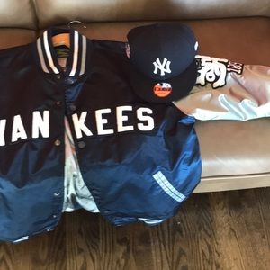 NY YANKESS JACKET  WITH HAT